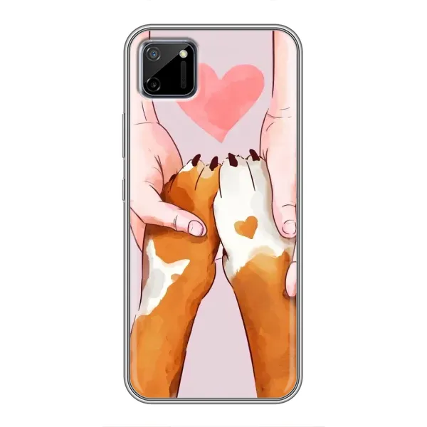 Чохол з принтом «Любовь до собак» для Realme C11