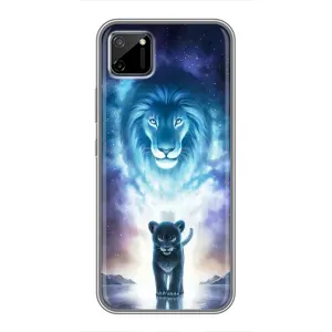 Чехол со Львом для Realme C11 (VPrint) (Маленький лев)