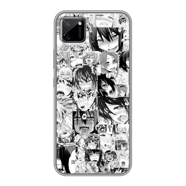 Чехол с принтом «Ahegao manga» для Realme C11