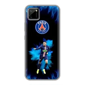 Чехлы Килиан Мбаппе для Realme C11 (Мбаппе в огне)