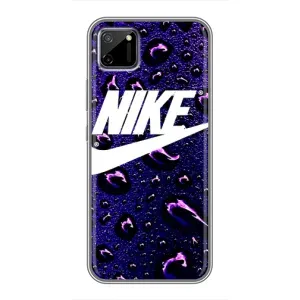 Чехол для Realme C11 - с принтом Найк (AlphaPrint) (Найк принт)