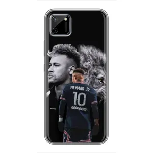Чехол Неймар для Realme C11 (AlphaPrint) (Неймар Лев)