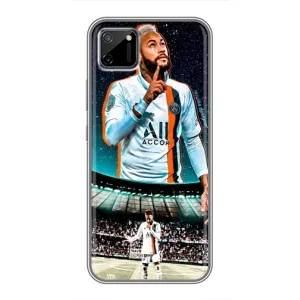 Чехол Неймар для Realme C11 (AlphaPrint) (Неймар ПСЖ)