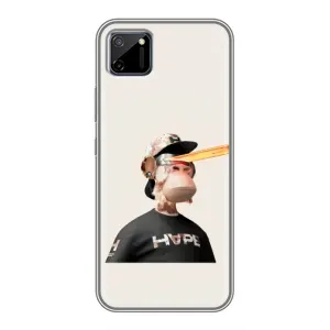 Чехлы с Обезьянами NFT для Realme C11 (AlphaPrint) (обезьяна NFT в очках)