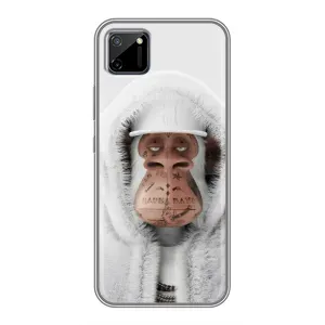 Чехлы с Обезьянами NFT для Realme C11 (AlphaPrint) (обезьяна NFT в тату)