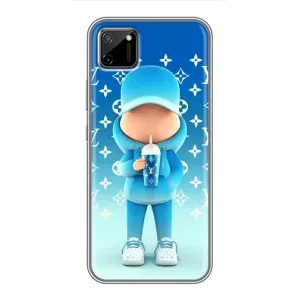 Крутые Чехлы Луи Виттон для Realme C11 (AlphaPrint) (Парень LV)