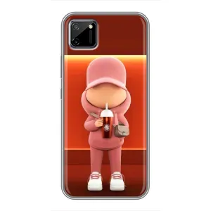 Крутые Чехлы Луи Виттон для Realme C11 (AlphaPrint) (С Кофе)