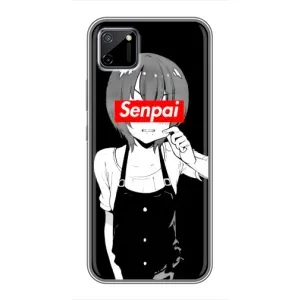 Чехлы Персонажи Аниме Наруто для Realme C11 (AlphaPrint) (Senpai)