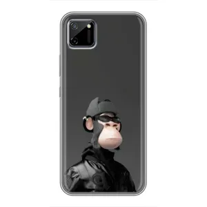 Чехлы с Обезьянами NFT для Realme C11 (AlphaPrint) (стильная обезьяна NFT)
