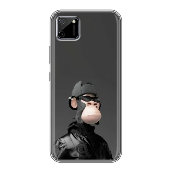 Чехол с принтом «стильная обезьяна NFT» для Realme C11