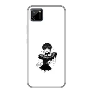 Чехлы Венсдей на Realme C11 Уэнсдей (AlphaPrint) (танец Уэнздей)