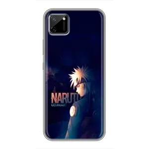 Naruto Anime Чехлы для Реалми С11 (AlphaPrint) (тень Наруто)