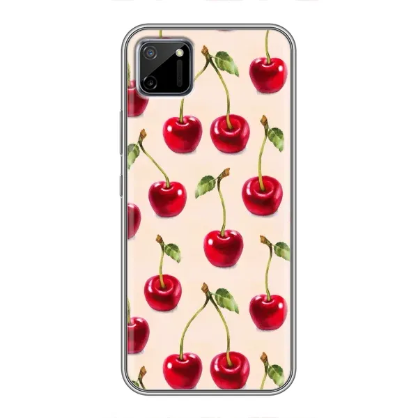 Чохол з принтом «Черешня» для Realme C11