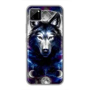 Защитные чехлы для Реалми С11 (AlphaPrint) (ХИТ продаж) ВОЛК (Волк)