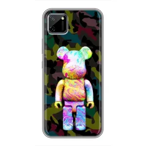 Чехлы для Realme C11 - Bearbrick Louis Vuitton (PREMIUMPrint) (Яркий Bearbrick)