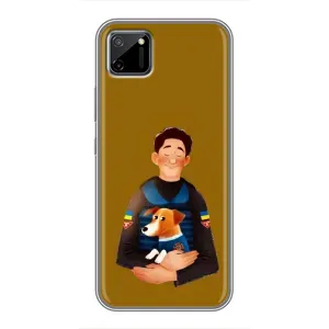 Чехлы с картинкой собаки Патрон для Realme C11 (AlphaPrint) (ЗСУ Патрон)