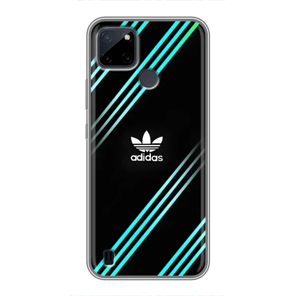 Чохол з принтом «Адідас з полосами» для Realme C12