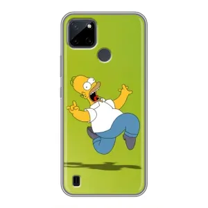 Чjхол з Сімпсонами для Realme C12 (VPrint) (Гомер Сімпсон)