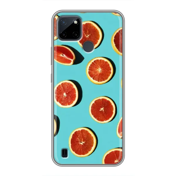 Чехол с принтом «Грейпфрут» для Realme C12