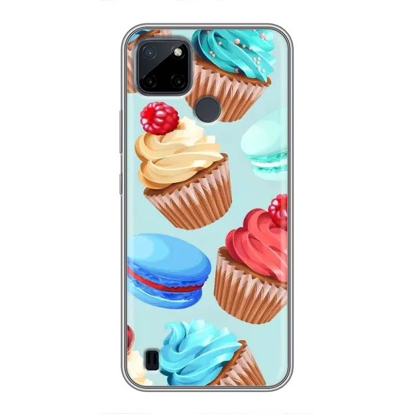 Чехол с принтом «Кексики» для Realme C12