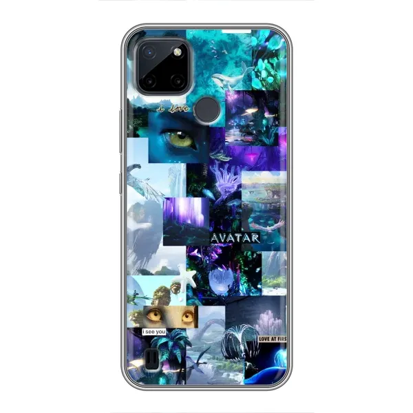 Чехол с принтом «коллаж Аватар» для Realme C12