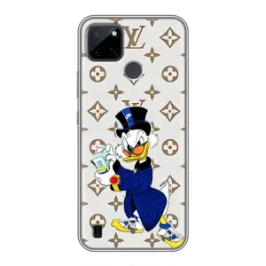 Чехли для Realme C12 - Скрудж МакДак Louis Vuitton (PREMIUMPrint) (Макдак на стилі)