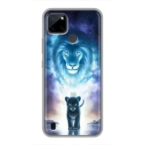 Чохол з картинкою ЛЕВ для Realme C12 (VPrint) (Маленький лев)