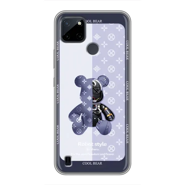 Чехол с принтом «Медвежонок LV» для Realme C12