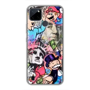 Чохли з крутими принтами для Realme C12 - (PREMIUMPrint) (Monopoly man)