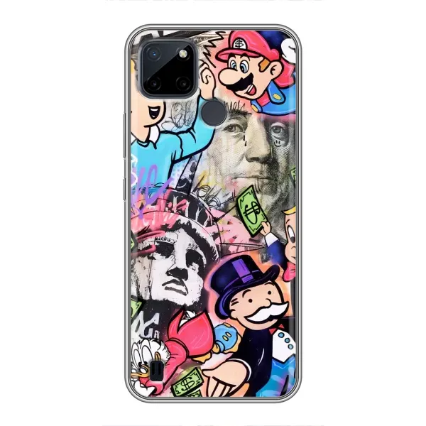 Чехол с принтом «Monopoly man» для Realme C12