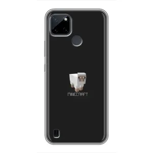 Чохол Майнкрафт на Realme C12 (AlphaPrint) Minecraft (Овечка Майнкрафт)