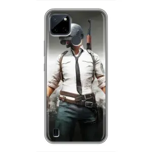 Чехол PUBG для Реалми С12 (AlphaPrint)