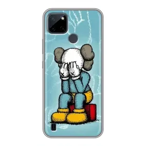 Чохли для Realme C12 - Bearbrick Louis Vuitton (PREMIUMPrint) (Плач Bearbrick)