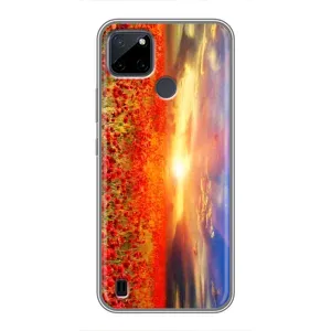 Чехол с принтом «Поле тюльпанов» для Realme C12