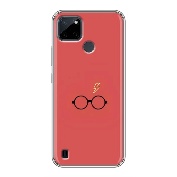 Чехол с принтом «шрам и очки» для Realme C12