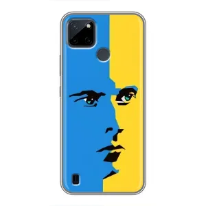 Украинские Чехлы для Realme C12 с картинкой УПА (AlphaPrint) (Степан Бандера)