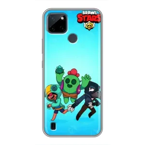 Чехол с принтом «Трио героев» для Realme C12