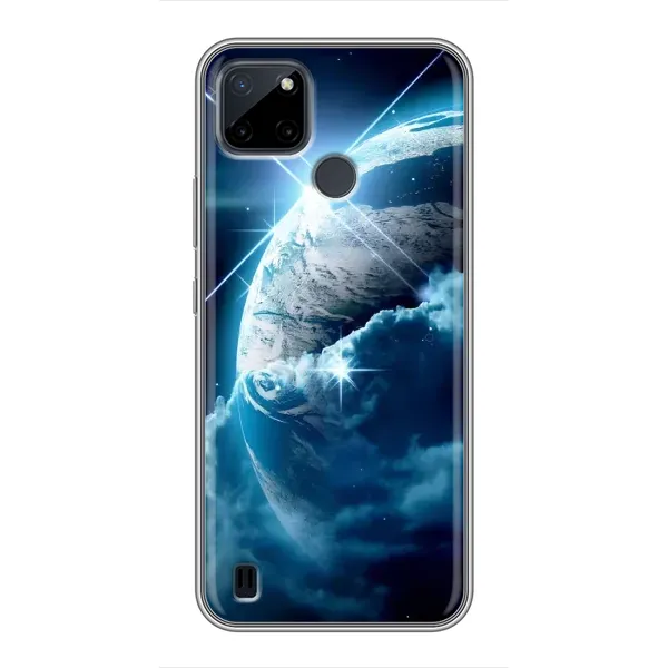 Чехол с принтом «Земля с космоса» для Realme C12
