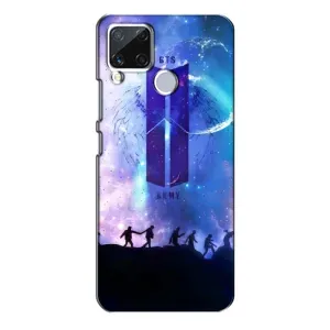 Чехлы BTS для Realme C15 (AlphaPrint) (Army BTS)