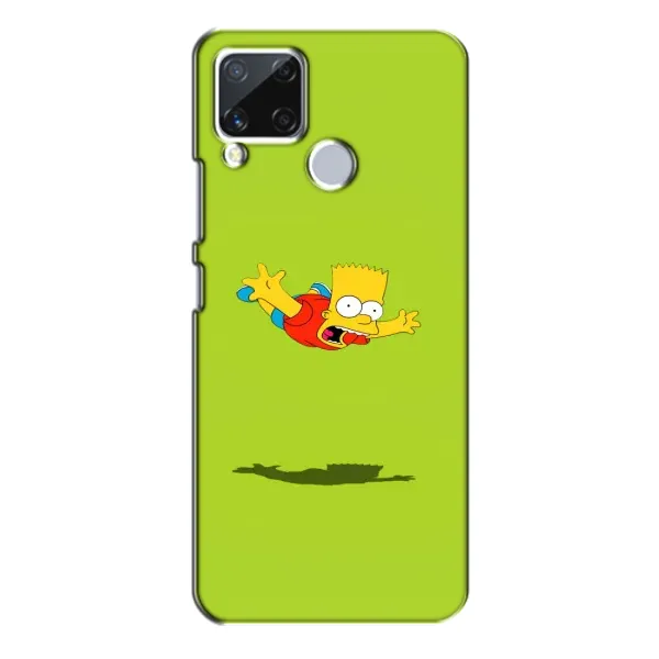 Чехол с принтом «Барт Симпсон» для Realme C15
