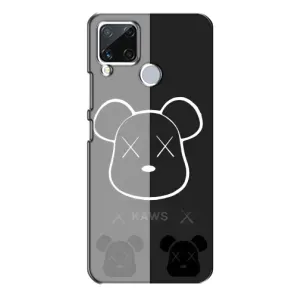 Чохли для Realme C15 - Bearbrick Louis Vuitton (PREMIUMPrint) (БеарБрік очі)