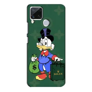Чехли для Realme C15 - Скрудж МакДак Louis Vuitton (PREMIUMPrint) (Богата Утка)