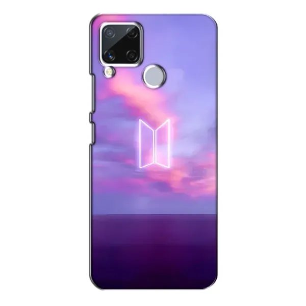 Чехол с принтом «BTS логотип» для Realme C15