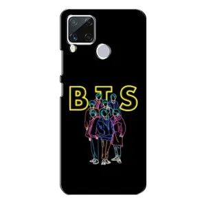 Чехлы BTS для Realme C15 (AlphaPrint) (BTS стайл)