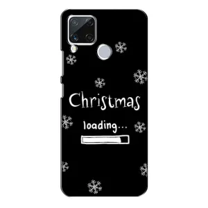 Різдвяні, Святкові Чохли для РєалМє С15 (Christmas loading)