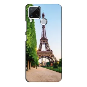 Чохол Ейфелева Вежа Realme C15 - (AlphaPrint) (Дорога до Парижу)