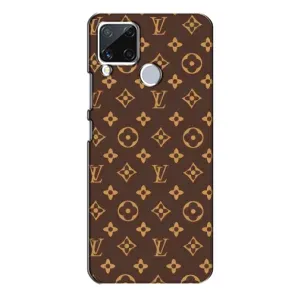 Чехлы Луи Витон для Realme C15 (AlphaPrint - LOUIS VUITTON) (фон LOUIS VUITTON)