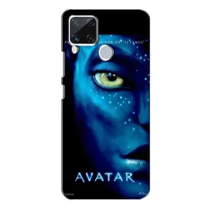 Чехлы с фильма АВАТАР для Realme C15 (AlphaPrint) (глаз Аватара)