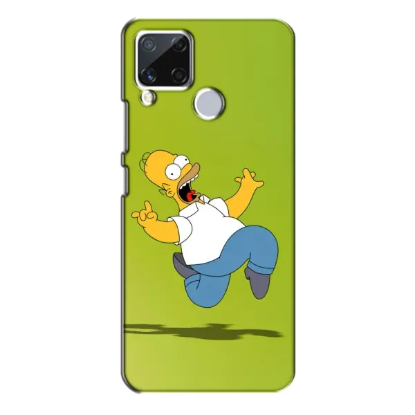 Чехол с принтом «Гомер Симпсон» для Realme C15
