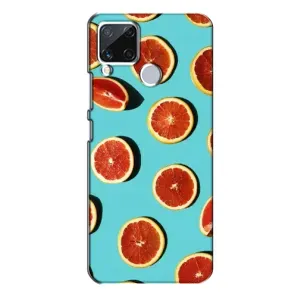 Чохли з фруктами для Realme C15 (VPrint) (Грейпфрут)